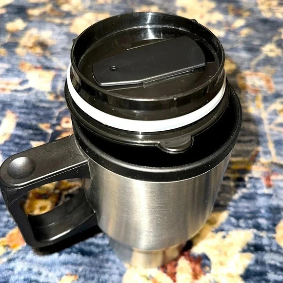 UPS Handled Logo Cup with Lid for Coffee Hot Beverage or Cold Beverage - Picture 6 of 6